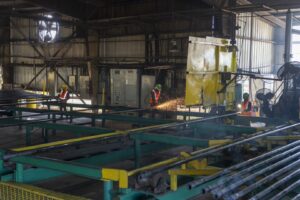 Upsetter forging die
